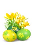 Easter Decoration With Eggs. Royalty Free Stock Photo