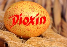 Easter egg with dioxin stock images Easter egg with dioxin stock images