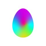 Easter egg in trendy shades. stock photography Easter egg in trendy shades. stock photography