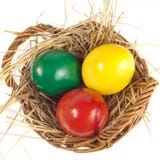 Easter Eggs Royalty Free Stock Photography Easter Eggs Royalty Free Stock Photography