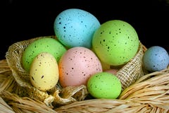 Easter Eggs Royalty Free Stock Image Easter Eggs Royalty Free Stock Image