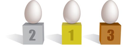 Easter Eggs Cup Royalty Free Stock Image Easter Eggs Cup Royalty Free Stock Image