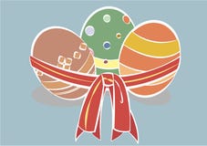 3 Easter eggs For illustrations stock illustration 3 Easter eggs For illustrations stock illustration