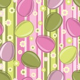 Easter Seamless Pattern With Eggs Stock Images