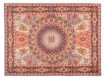 Eastern Silky Carpet. Classic Arabic Pattern Stock Photos Eastern Silky Carpet. Classic Arabic Pattern Stock Photos