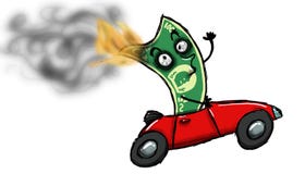 Easy money stock illustration Easy money stock illustration