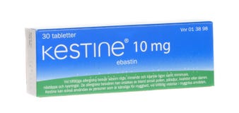 Ebastin mg Kestine 10, противоаллергический medicament, изолированный на белой предпосылке стоковые фото Ebastin mg Kestine 10, противоаллергический medicament, изолированный на белой предпосылке стоковые фото