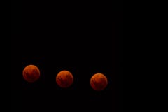 Eclissi lunare parziale della luna eccellente Melbourne 2018 fotografia stock Eclissi lunare parziale della luna eccellente Melbourne 2018 fotografia stock