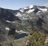 Edge Of Glacial Lakes. Royalty Free Stock Photos