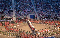 Edinburgh-Militär tätowiert lizenzfreies stockbild Edinburgh-Militär tätowiert lizenzfreies stockbild