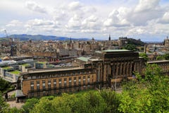Edinburgh van Calton Heuvel, Schotland stock afbeelding Edinburgh van Calton Heuvel, Schotland stock afbeelding