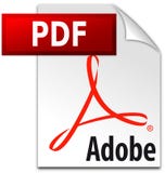 Editorial - logotipo del vector del icono de Adobe PDF libre illustration Editorial - logotipo del vector del icono de Adobe PDF libre illustration