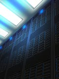 Een moderne web-based netwerk en Internet-telecommunicatietechnologie royalty-vrije illustratie Een moderne web-based netwerk en Internet-telecommunicatietechnologie royalty-vrije illustratie