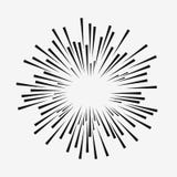Efecto cómico de la explosión Líneas móviles radiales Elemento del resplandor solar Rayos de Sun Vector stock de ilustración Efecto cómico de la explosión Líneas móviles radiales Elemento del resplandor solar Rayos de Sun Vector stock de ilustración