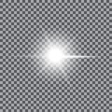 Efeito da luz Explosão da estrela com Sparkles Ilustração do vetor ilustração stock Efeito da luz Explosão da estrela com Sparkles Ilustração do vetor ilustração stock