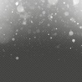 Effetto di caduta della sovrapposizione della neve di Natale ENV 10 illustrazione di stock Effetto di caduta della sovrapposizione della neve di Natale ENV 10 illustrazione di stock