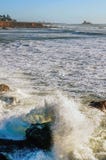 Eftermiddag för sen sommar för Piedras Blancas säkerhetsbrytare royaltyfri foto Eftermiddag för sen sommar för Piedras Blancas säkerhetsbrytare royaltyfri foto