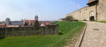 Eger Castle Panorama 2 Stock Images Eger Castle Panorama 2 Stock Images