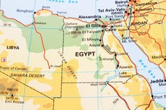 Egypten översikt fotografering för bildbyråer Egypten översikt fotografering för bildbyråer