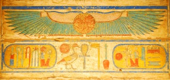 Egyptian Fresco Stock Photo Egyptian Fresco Stock Photo