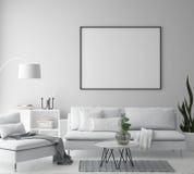 egzamin próbny w górę plakat ramy w modnisia wewnętrznym tle, żywy pokój, skandynawa styl, 3D odpłaca się, 3D ilustracja ilustracja wektor egzamin próbny w górę plakat ramy w modnisia wewnętrznym tle, żywy pokój, skandynawa styl, 3D odpłaca się, 3D ilustracja ilustracja wektor