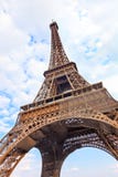 Eiffel Tour or Tower landmark. Wide angle view. Paris, France Stock Photography Eiffel Tour or Tower landmark. Wide angle view. Paris, France Stock Photography