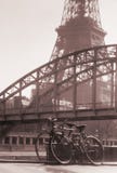 Eiffel tower passarelle debily paris france