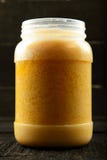 Eigengemaakte Indische ghee, royalty-vrije stock foto Eigengemaakte Indische ghee, royalty-vrije stock foto