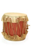 Eigengemaakte Indische trommel stock afbeelding Eigengemaakte Indische trommel stock afbeelding