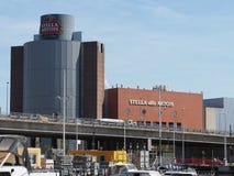 Ein Bild der Stella Artois-Brauerei in Löwen stockfoto Ein Bild der Stella Artois-Brauerei in Löwen stockfoto