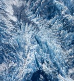 Ein Gletscher im Aoraki/Mt Kochen Sie National Park in der Südinsel in Neuseeland lizenzfreies stockbild Ein Gletscher im Aoraki/Mt Kochen Sie National Park in der Südinsel in Neuseeland lizenzfreies stockbild