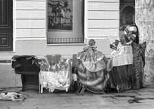 Ein sehr patricular Wahrsager von Havana mit einer Zigarre lizenzfreie stockfotos Ein sehr patricular Wahrsager von Havana mit einer Zigarre lizenzfreie stockfotos