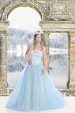 Eiskönigin an ihrem Schloss lizenzfreie stockfotos Eiskönigin an ihrem Schloss lizenzfreie stockfotos