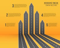 Ejemplo creativo del vector del mapa de caminos de la flecha 3D Negocio y viaje del diseño del arte infographic Concepto abstract libre illustration Ejemplo creativo del vector del mapa de caminos de la flecha 3D Negocio y viaje del diseño del arte infographic Concepto abstract libre illustration