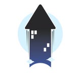 Ejemplo de un logotipo de la montaña ilustración del vector Ejemplo de un logotipo de la montaña ilustración del vector