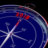 ejemplo del Año Nuevo 3D 2018 stock de ilustración ejemplo del Año Nuevo 3D 2018 stock de ilustración