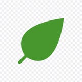 Ejemplo del vector de la hoja del verde del icono de Eco aislado en fondo transparente libre illustration Ejemplo del vector de la hoja del verde del icono de Eco aislado en fondo transparente libre illustration