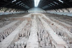 Ejército de la terracota fotografía de archivo Ejército de la terracota fotografía de archivo
