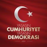 29 Ekim Cumhuriyet Bayrami Traduction : Jour Turquie de République du 29 octobre et le jour national en Turquie illustration libre de droits 29 Ekim Cumhuriyet Bayrami Traduction : Jour Turquie de République du 29 octobre et le jour national en Turquie illustration libre de droits