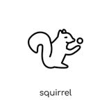 Ekorresymbol royaltyfri illustrationer Ekorresymbol royaltyfri illustrationer