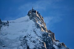 El Aiguille du Midi - Chamonix Mont-Blanc fotos de archivo El Aiguille du Midi - Chamonix Mont-Blanc fotos de archivo
