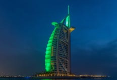 El Burj Al Arab, Dubai imagen de archivo El Burj Al Arab, Dubai imagen de archivo