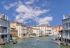 El canal magnífico, Venecia, Italia foto de archivo libre de regalías El canal magnífico, Venecia, Italia foto de archivo libre de regalías