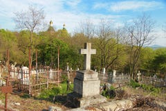 El cementerio viejo Parte histórica de Pyatigorsk Fotografía de archivo libre de regalías El cementerio viejo Parte histórica de Pyatigorsk Fotografía de archivo libre de regalías
