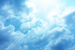 El cielo en un d?a claro fotos de archivo libres de regalías El cielo en un d?a claro fotos de archivo libres de regalías