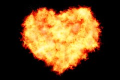 El corazón llenó hecho quemando las llamas en fondo negro de las partículas, de día de San Valentín y de amor del fuego foto de archivo El corazón llenó hecho quemando las llamas en fondo negro de las partículas, de día de San Valentín y de amor del fuego foto de archivo