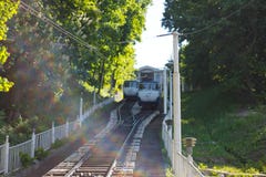 El cuadrado funicular de Poshtova del fron de Kiev al cuadrado de Mykhailivska imagenes de archivo El cuadrado funicular de Poshtova del fron de Kiev al cuadrado de Mykhailivska imagenes de archivo