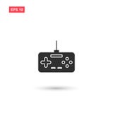 El diseño del vector del icono de Gamepad aisló 9 ilustración del vector El diseño del vector del icono de Gamepad aisló 9 ilustración del vector