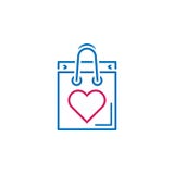 El día de tarjeta del día de San Valentín, bolso abierto, icono del corazón Puede ser utilizado para la web, logotipo, app móvil, libre illustration El día de tarjeta del día de San Valentín, bolso abierto, icono del corazón Puede ser utilizado para la web, logotipo, app móvil, libre illustration