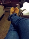 El día del trabajo, puso sus botas imágenes de archivo libres de regalías El día del trabajo, puso sus botas imágenes de archivo libres de regalías
